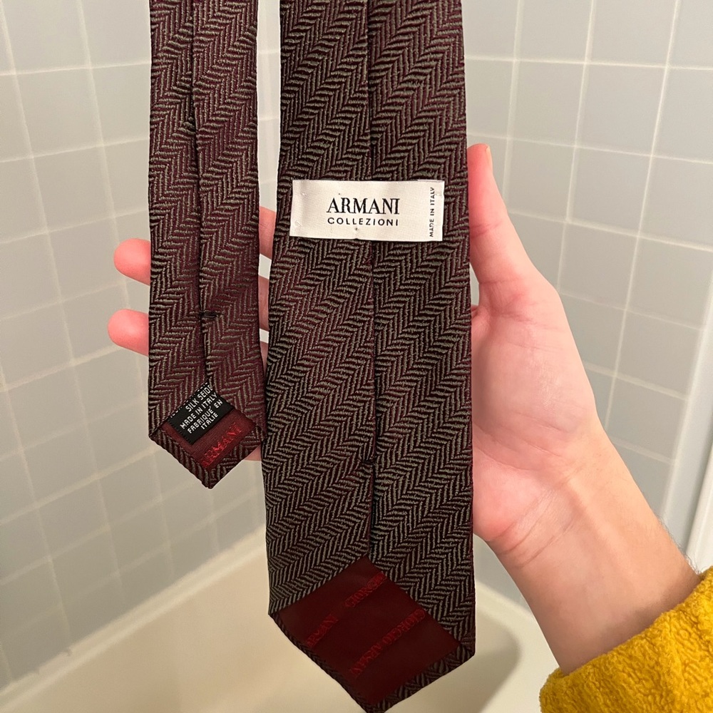 Giorgio Armani Silk Neck Tie